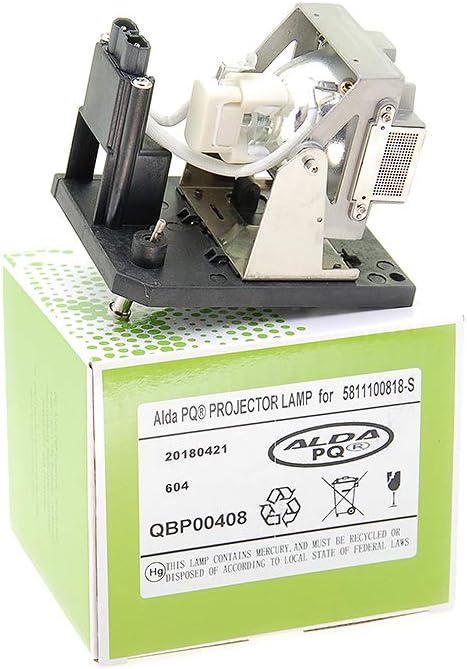 Alda PQ-Premium, Beamerlampe/Ersatzlampe kompatibel mit NP12LP für NEC NP4100, NP4100W Projektoren,