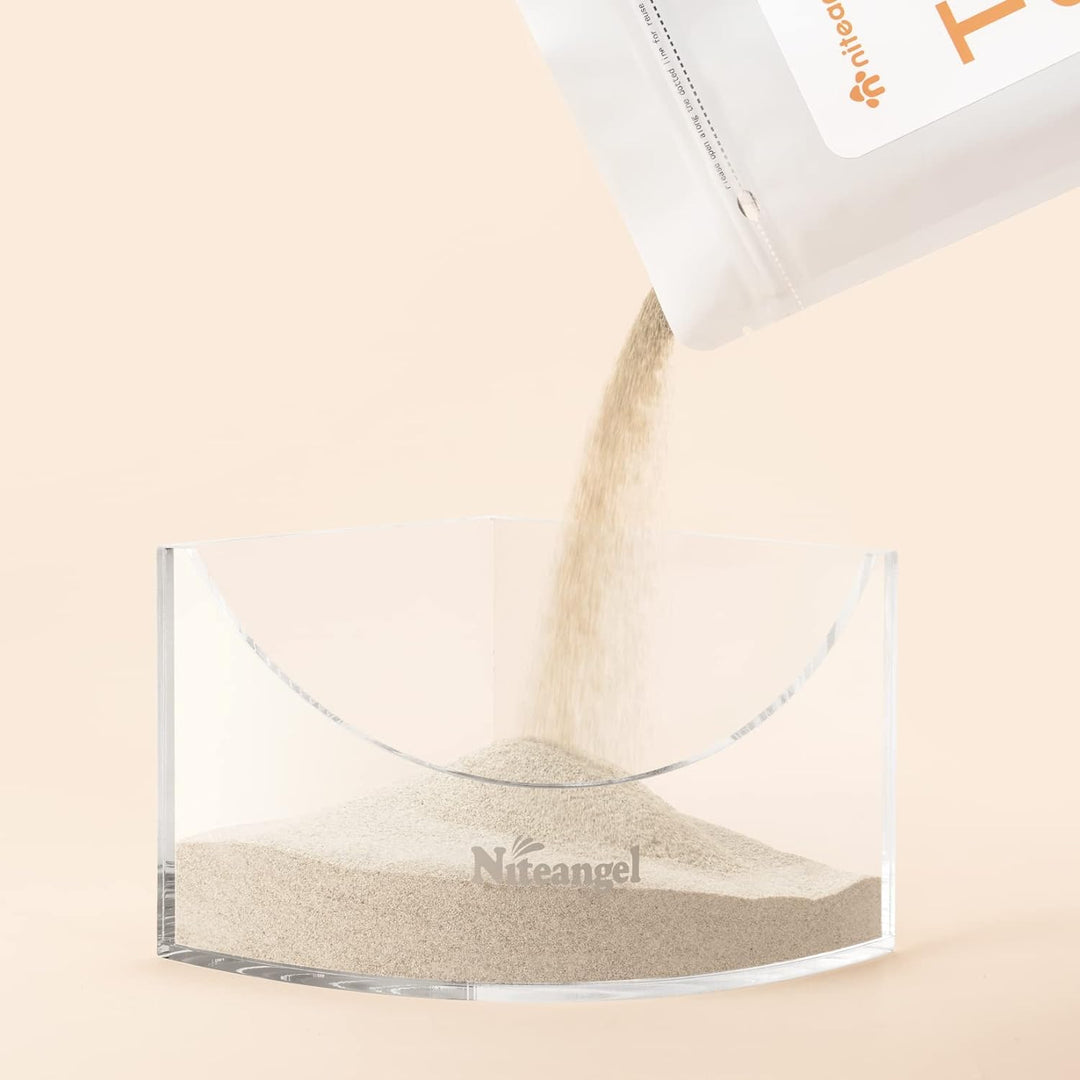 Niteangel Kleintiersandbad-Box - Acryl-Kleintier-Sandbad-Dusche & Sandgruben-Behälter für Hamster, M