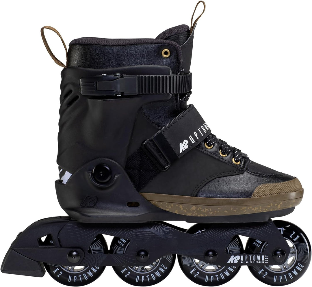 K2 Skates Unisex Inline Skates UPTOWN, black - gold, 30F0181 EU: 41.5 (UK: 7.5 / US: 8.5) black - go