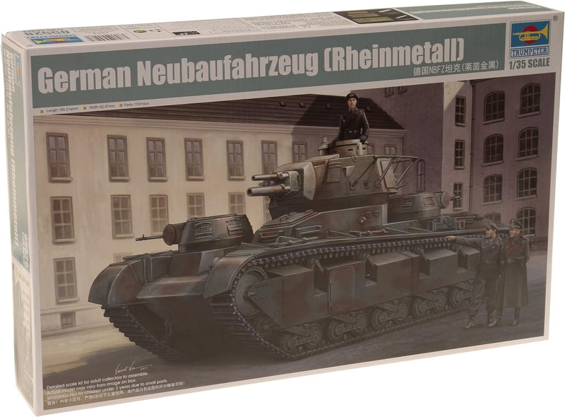 Trumpeter 05528 Modellbausatz German Neubaufahrzeug (Rheinmetall), Mittel