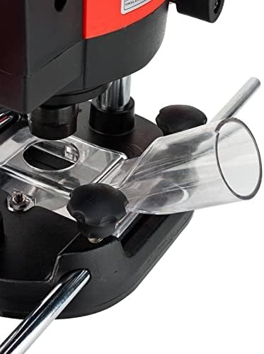 YATO Profi Oberfräse mit 2100 Watt, Ø 8 und 12 mm, Drehzahlregelung, Parallelanschlag, Tiefeneinstel
