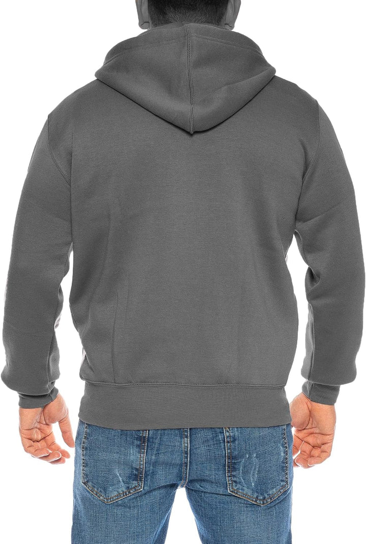 Raff & Taff Herren Zipper Hoodies Kapuzenjacke Sweatjacke Übergangsjacke Jacke Basic Schlicht bis 10