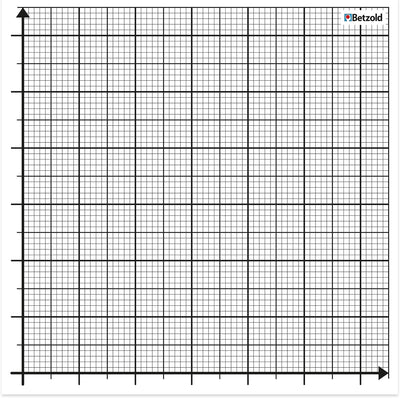 Betzold - 2 magnetische Koordinatensysteme für die Tafel - Mathematik Demonstrations-Material NoColo