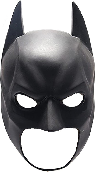 Superhero Bat Mask PVC Bruce Wayne New Movie Full Head Cosplay Accessories Masquerade Prop (PVC), pv