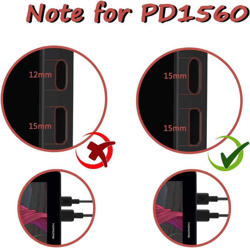 GAOMON 3 in 1 Kabel für PD1560 Pen Display