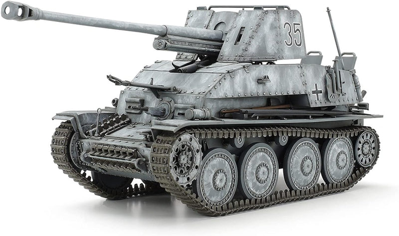 TAMIYA 300035248-1:35 WWII Sonderkraftfahrzeug 139 Jagdpanzer Marder III (2),originalgetreue Nachbil