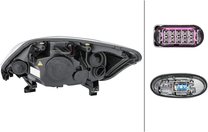 HELLA 1EL 009 696-761 Bi-Xenon-Hauptscheinwerfer - rechts - für u.a. Ford Kuga I Rechts (Beifahrerse