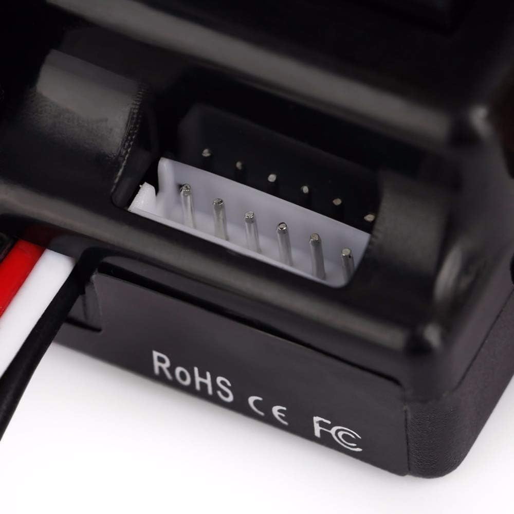 Dilwe RC-Drehzahlregler, hochwertige Brushless-Regler 80A Sensored und Sensorless einstellbar für RC