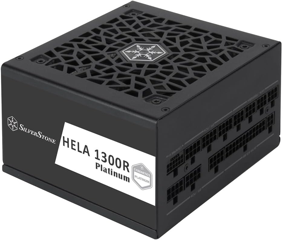 Silverstone SST-HA1300R-PM Cybenetics Platinum, vollständig modulares ATX-Netzteil, 1300W, ATX 3,0 &
