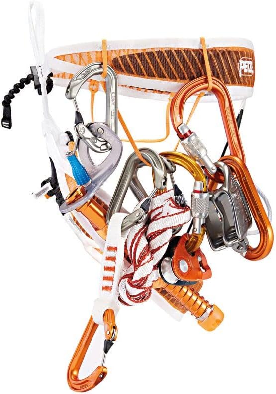 PETZL Unisex Fly Ultraleicher Und Modularer Kabelbaum Für Technische Bergsteiger- Und Skigeberechnun
