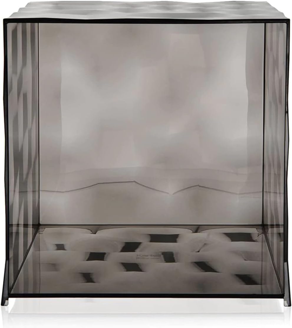 Kartell Optic, Fume', 40 x 40 x 40 cm Senza anta Fumè, Senza anta Fumè