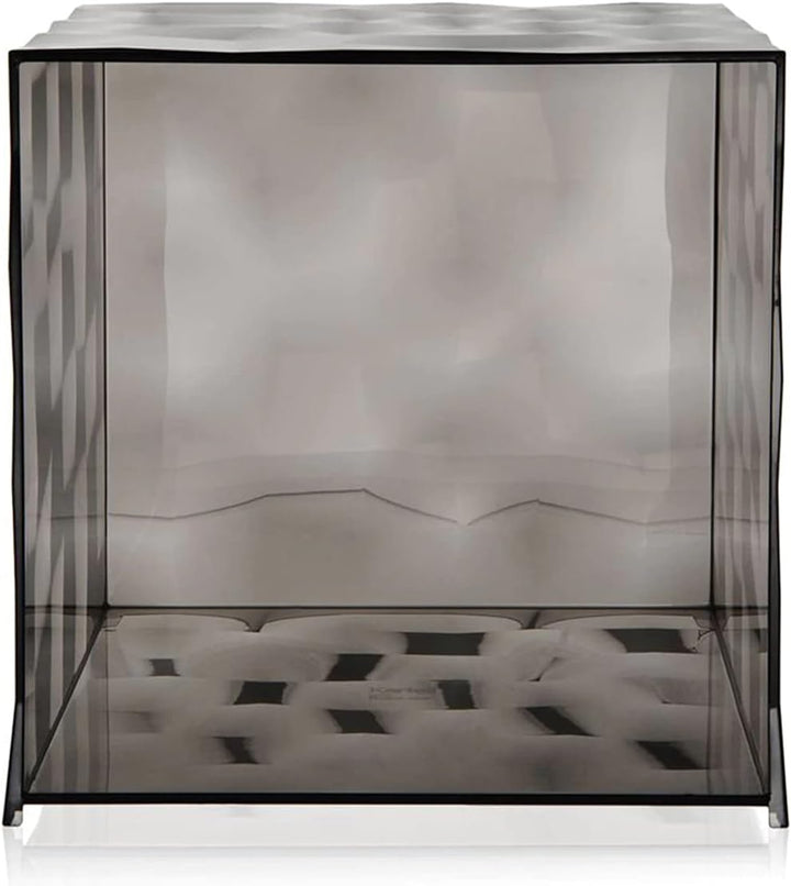 Kartell Optic, Fume', 40 x 40 x 40 cm Senza anta Fumè, Senza anta Fumè