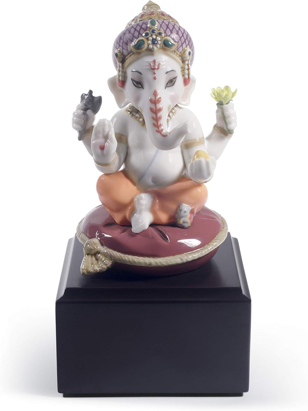 LLADRÓ Figur Bal Ganesha. Bal Ganesha. Porzellan.