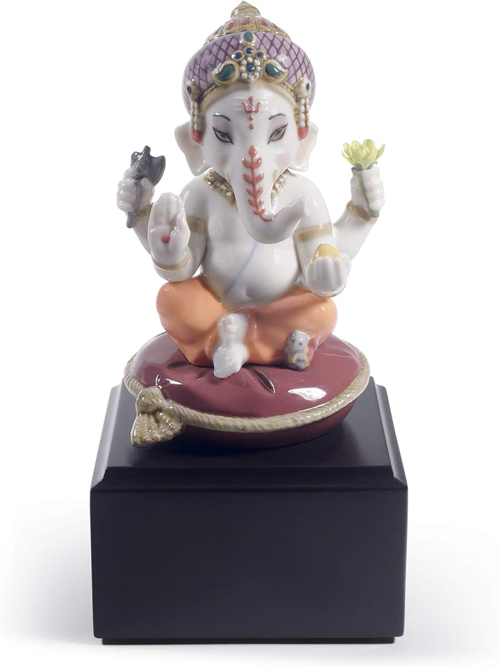 LLADRÓ Figur Bal Ganesha. Bal Ganesha. Porzellan.