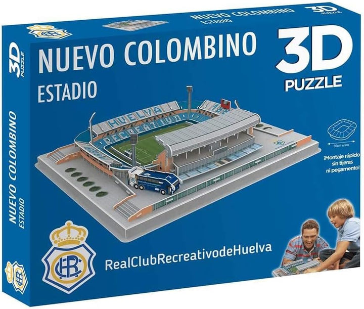 Eleven Force 610179 Puzzle Stadion 3D Neu Kolumbio (Recre) National Soccer Club Sammelfigur, bunt, T