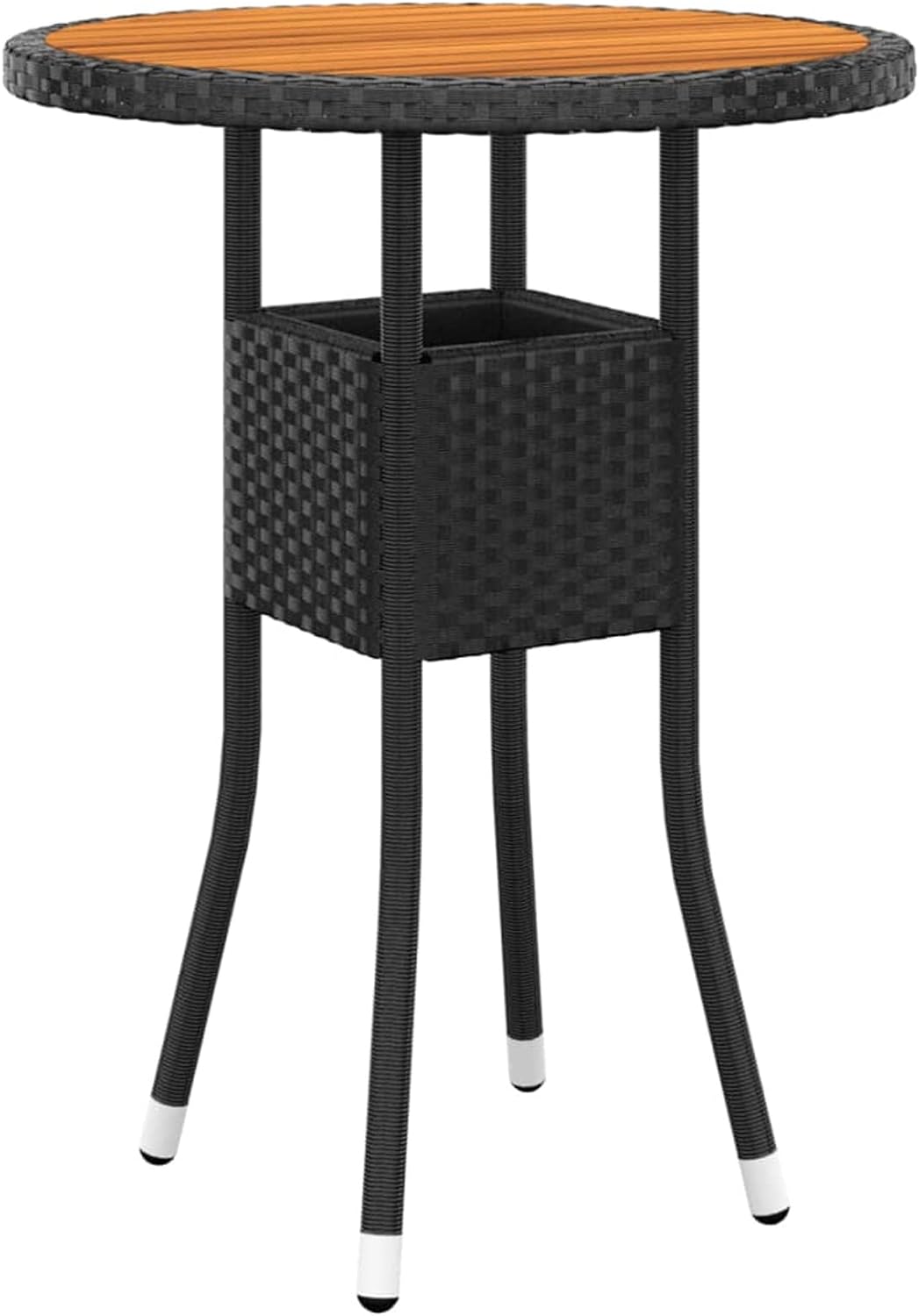 Tidyard 3-TLG. Balkonmöbel, Garten Essgruppe, Bistro Set, Tisch und 2 Stühle, Balkonset für Balkon G