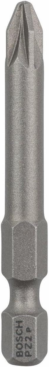 Bosch Professional Bit Extra-Hart für Pozidriv-Kreuzschlitzschrauben (PZ2, Länge: 49 mm, 25 Stück) 4
