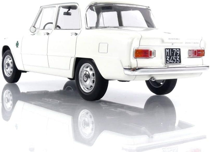 Norev kompatibel mit Alfa Romeo Giulia TI Super 1963 weiss Modellauto 1:18