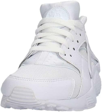 Nike Kinder und Jugendliche Huarache Run Gs Sneakers 35.5 EU White White Pure Platinum, 35.5 EU Whit