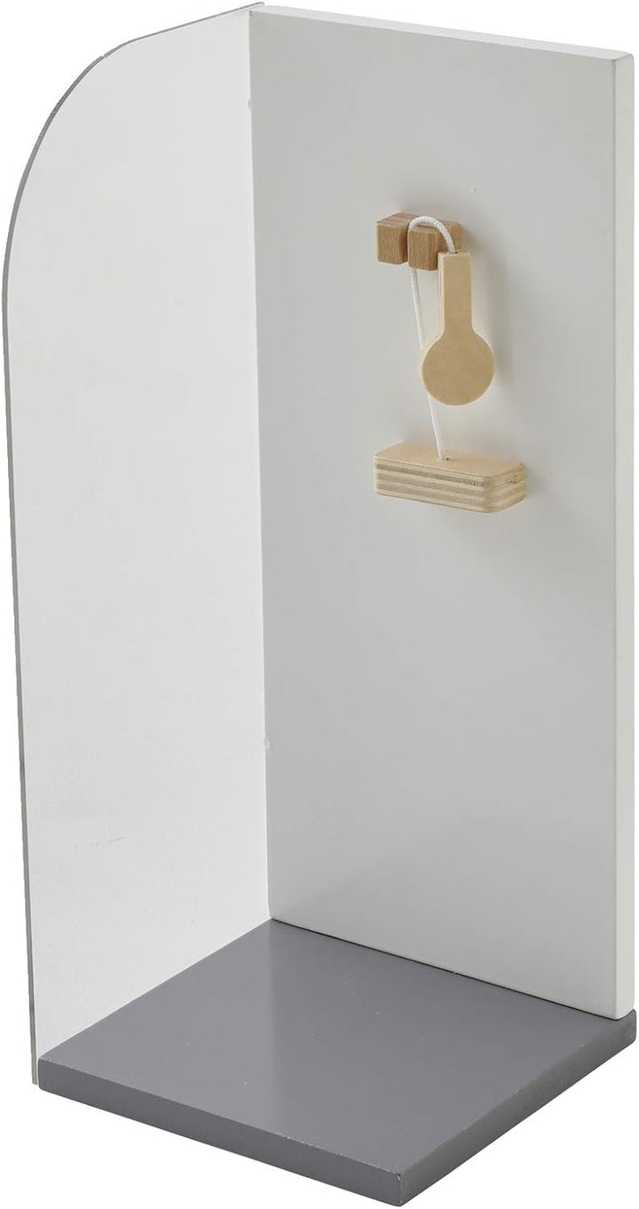 VERTBAUDET Badezimmermöbel für Puppe, Modell aus Holz, Weiss, TU