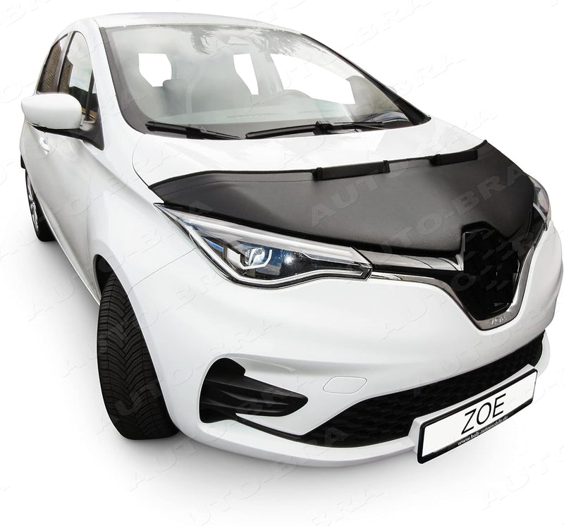 Auto-Bra AB3-00659 kompatibel mit Renault ZOE Bj. ab 2013 Haubenbra Steinschlagschutz Tuning Bonnet