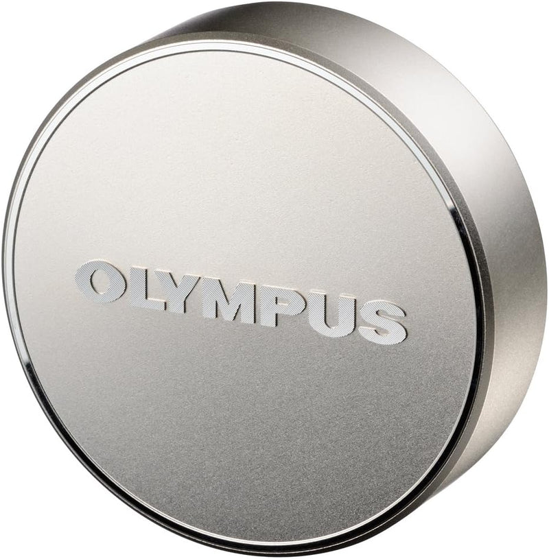 Olympus LC-61 Objektivdeckel (geeignet für Olympus MFT-75 mm Objektive) silber, silber