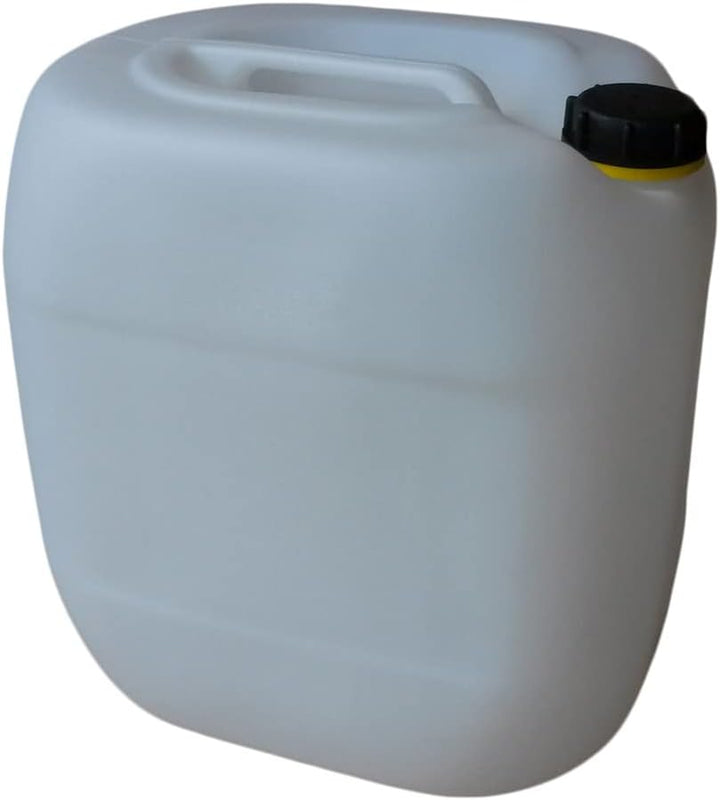 kanister-vertrieb® 3 Stück 30 L Kanister Wasserkanister Kunststoffkanister natur DIN61 + Hahn + Etik