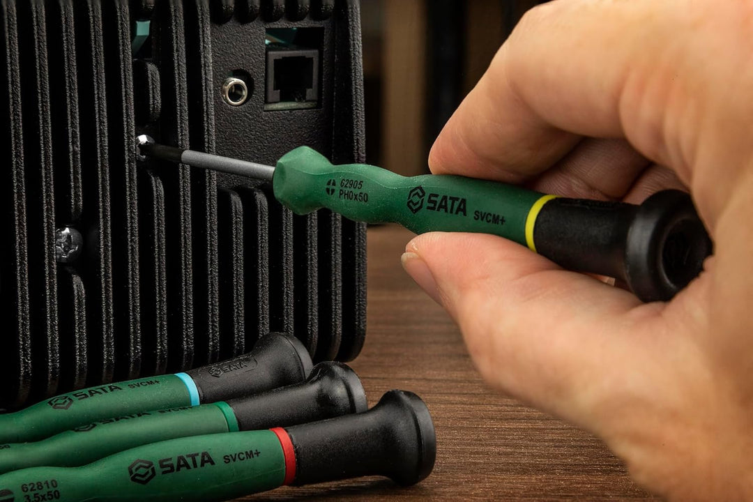 SATA ST09317SJ Präzisions Elektronik und Feinmechanik Schraubendreher Master Set, 15 Tlg.