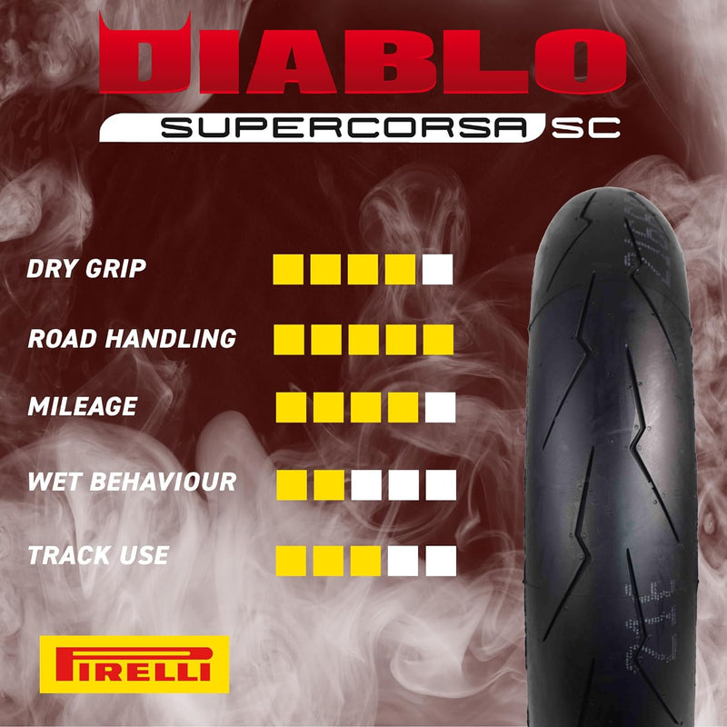 Pirelli (73W) TL TL 73 W, Diablo Supercorsa Sp, 190/50 ZR17 (73W)