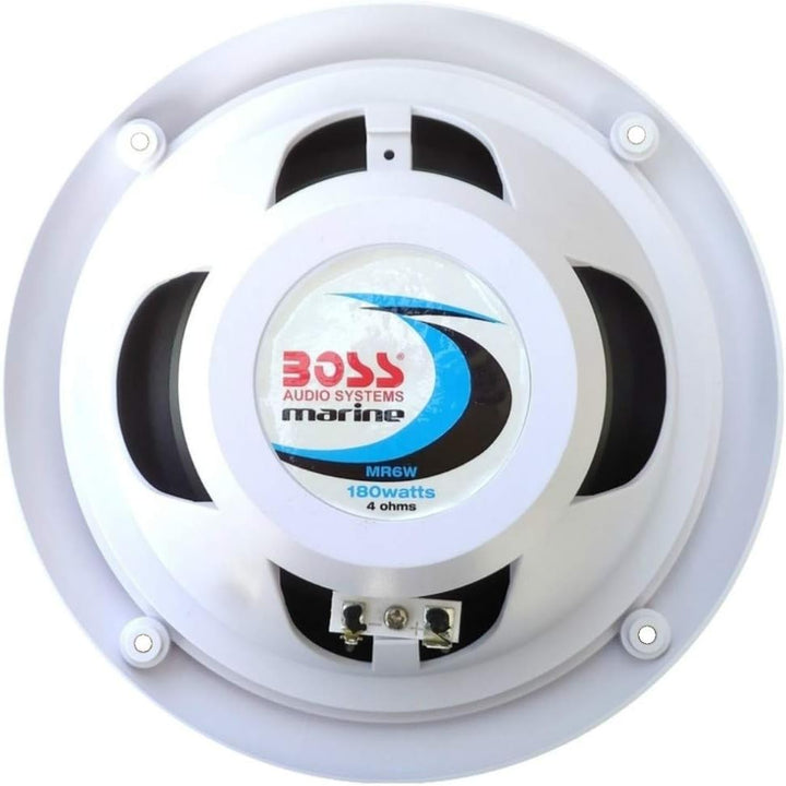 2 Lautsprecher kompatibel mit BOSS Audio Systems MR6W Marine doppelkegel 6,5" 16,50 cm 90 watt rms 1