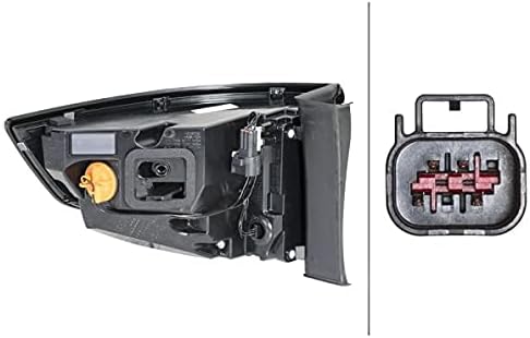 HELLA 2SD 354 831-041 Heckleuchte - Hybrid - äusserer Teil/oberer Teil - rechts - für u.a. Land Rove