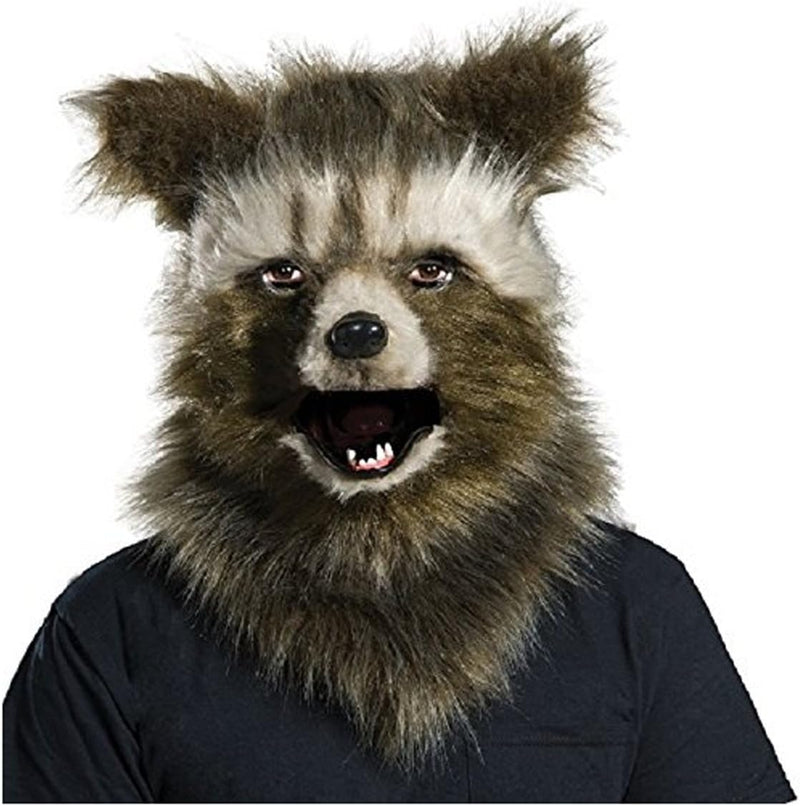 Rubies Guardians Of The Galaxy Vol. 2 Adult Rocket Raccoon Fur Mask Adult One Size