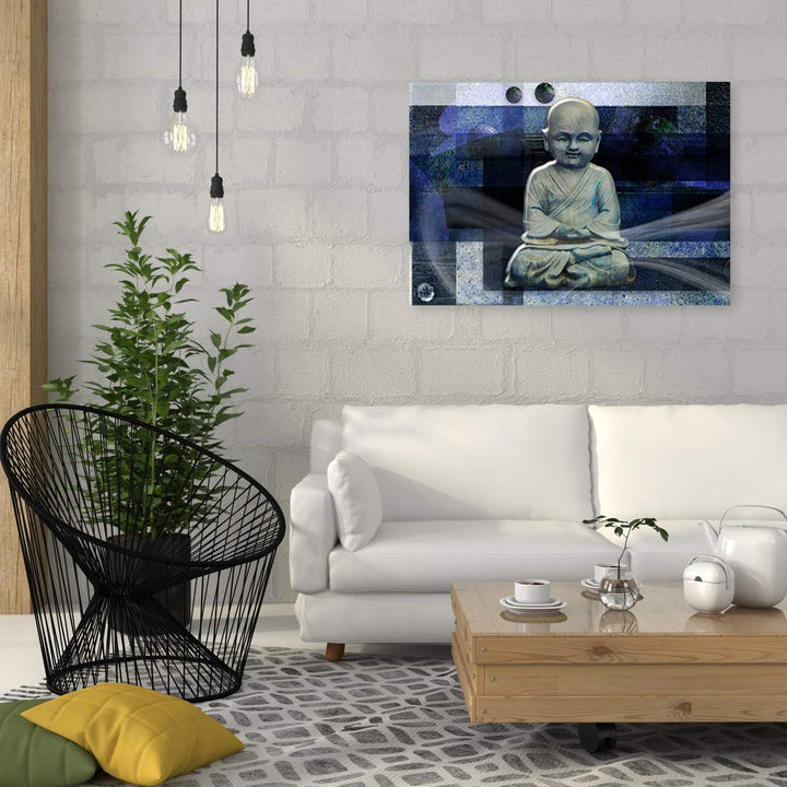 Leinwandbild XXL Zen Wandbild Kunst Abstrakt Violett 120x80 cm M14700 120x80 cm, M14700 120x80 cm