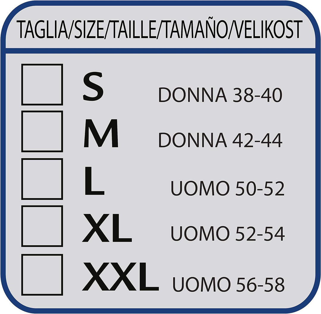 Ciao 16148.XL Erwachsene Kostüm, Herren, Weiss, Blau, Gold