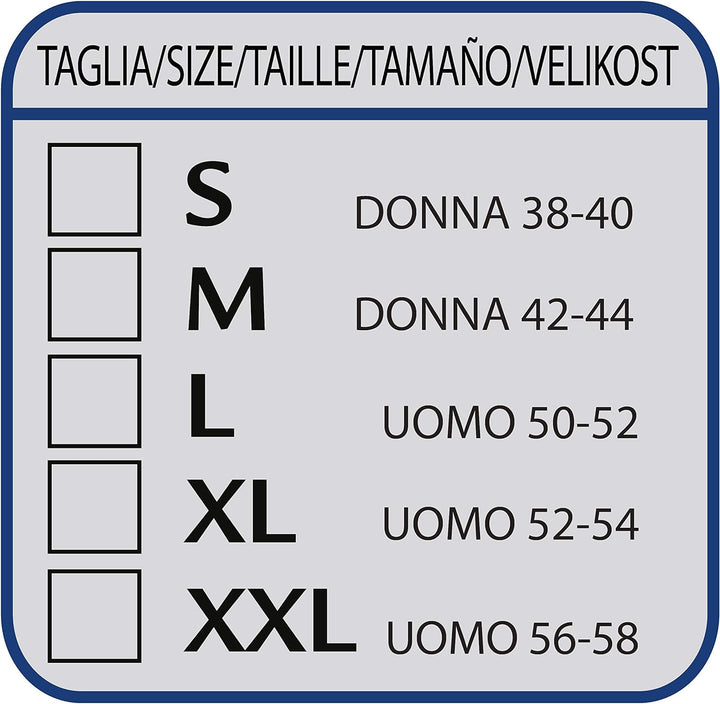 Ciao 16148.XL Erwachsene Kostüm, Herren, Weiss, Blau, Gold