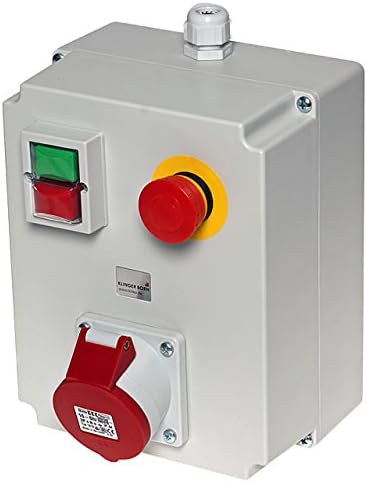 Schalter mit Unterspannungsauslösung und Not-Halt 3Ph-400V bis 7,5kW