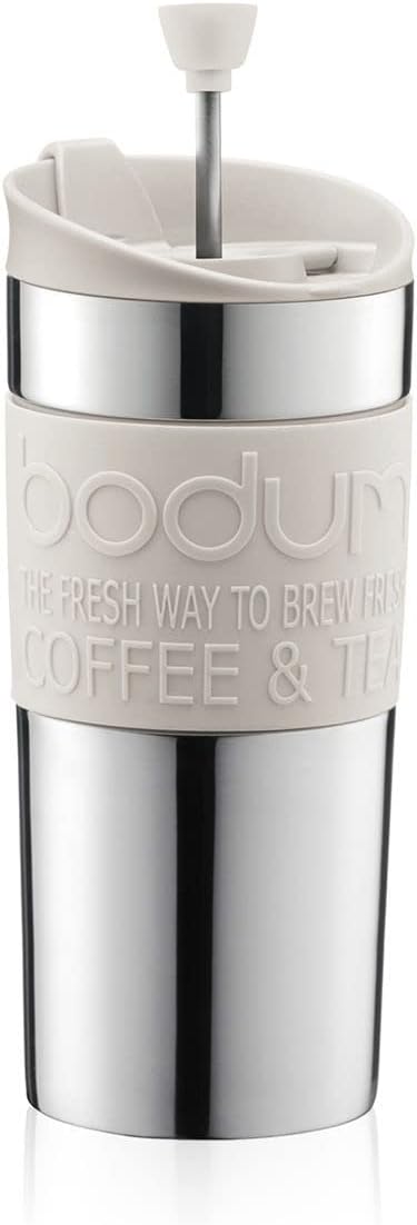 Bodum K11067-913 Kaffeebereiter 0.35l weiss TRAVEL Press