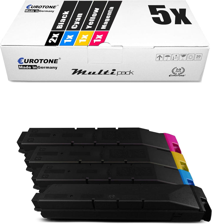 5X Müller Printware XXL Toner im Set für Kyocera TASKalfa 306ci 307ci CS306ci ersetzt TK-5195 Set au