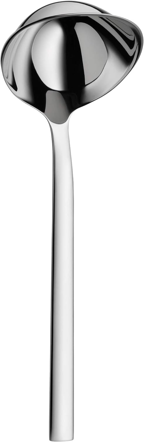 WMF Lyric Plus Suppenkelle 23,5 cm, Saucenlöffel, Schöpflöffel Cromargan protect Edelstahl teilmatti
