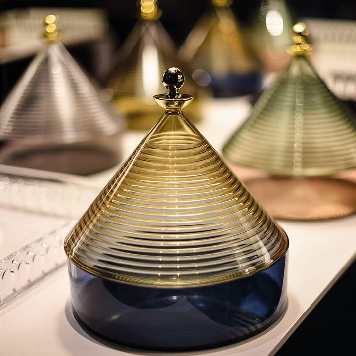 Kartell Trullo Aufbewahrungsbehälter gelb - blau, Gelb - Blau