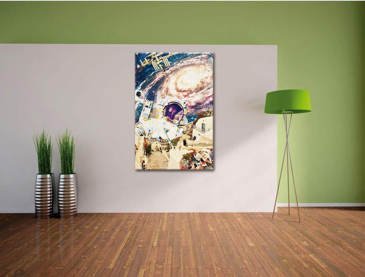 Stepped out of a dream Leinwandbild Bild auf Leinwand, XXL riesige Bilder fertig gerahmt mit Keilrah