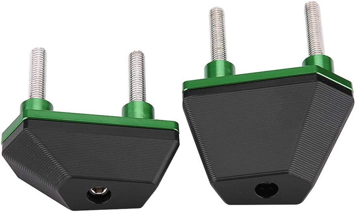 Qiilu 1 Paar Motorrad-Rahmenschieber, Rahmenschieber für fallenden Crash-Pad-Schutz für Z800 Z1000 Z