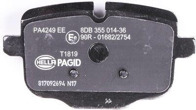 HELLA PAGID 8DB 355 014-361 Bremsbelagsatz - T1819 - Dicke/Stärke: 18mm - Bremssystem: TRW - für Ver