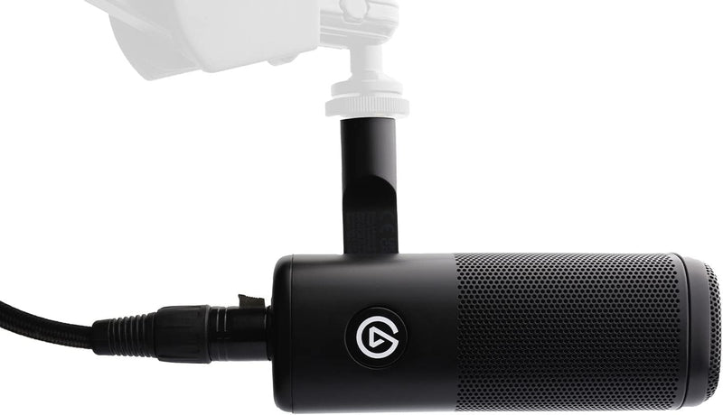 Elgato Wave DX mit Kabel - Dynamisches XLR-Mikro mit 3m XLR Kabel, unterdrückt Hintergrundgeräusche,