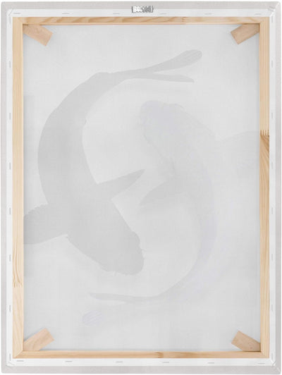 Bilderwelten Leinwandbild Jonas Loose Fische Ying & Yang 40 x 30cm Canvas 40cm x 30cm - Canvas, 40cm