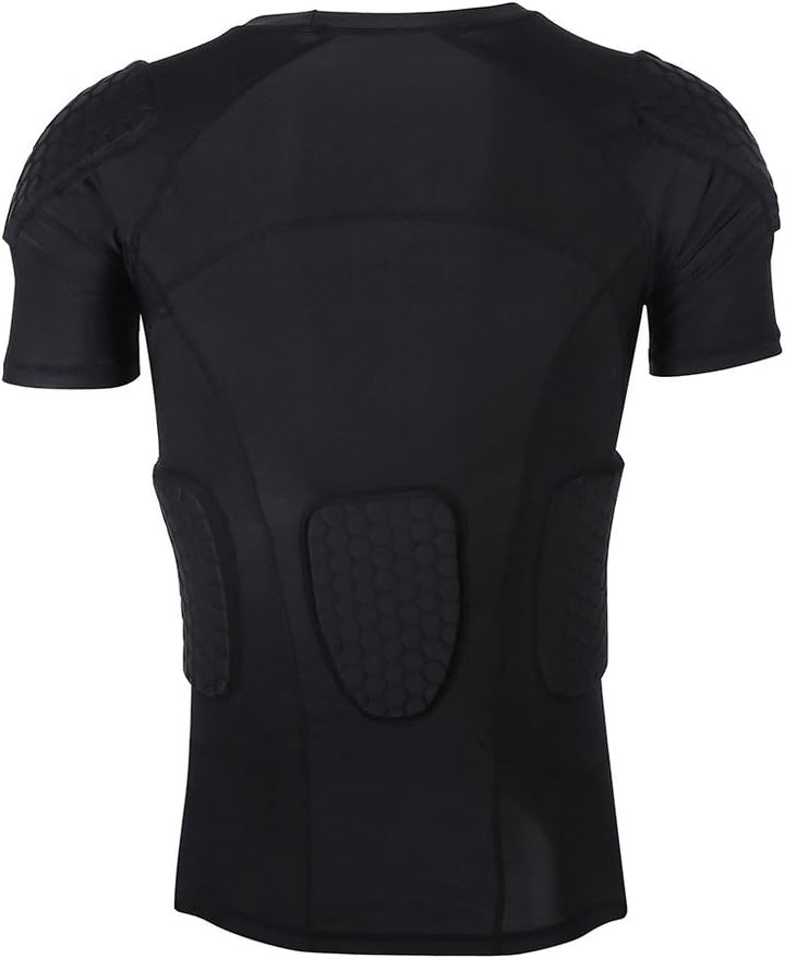 VGEBY1 Herren T-Shirt, gepolstert, Silikon, stossfest, Sportzubehör T-shirts, T-shirts