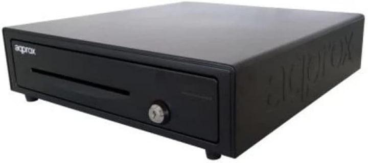 Approx APPCASH01 Kassenschublade schwarz (410 mm, 420 mm, 100 mm, 5,8 kg, 470 mm, 455 mm)