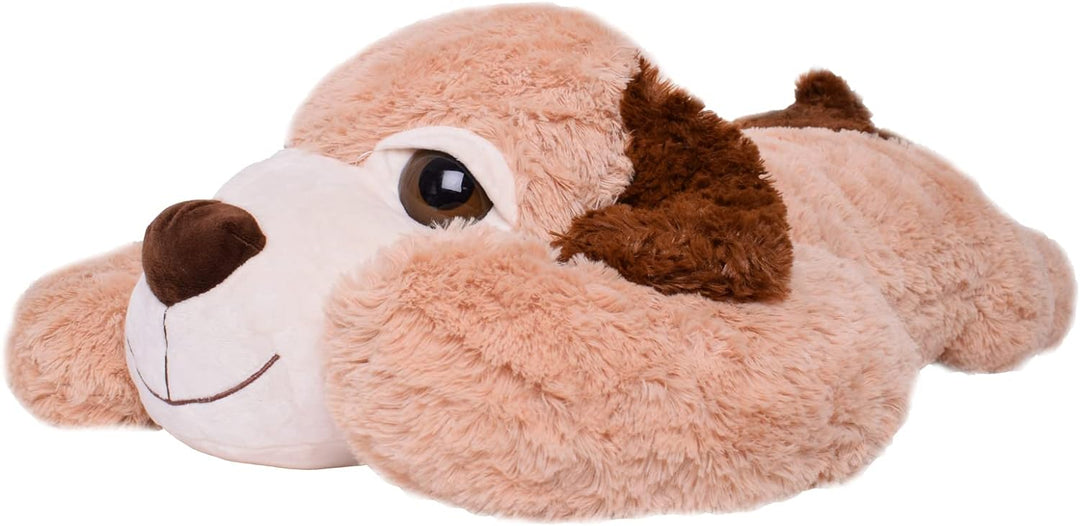 TE-Trend XXL Riesen Kuscheltier Hund gross Stofftier Plüschtier Geschenk Plüschhund Kuschelhund Stof