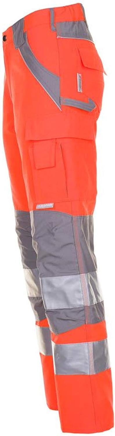 Planam Grösse 25 Unisex Plaline Warnschutz Bundhose orange Zink Modell 5610 25 Orange/Zink, 25 Orang