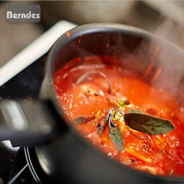 Berndes 11325 Alu Induction Schmorpfanne 24 cm Aluminium schwarz